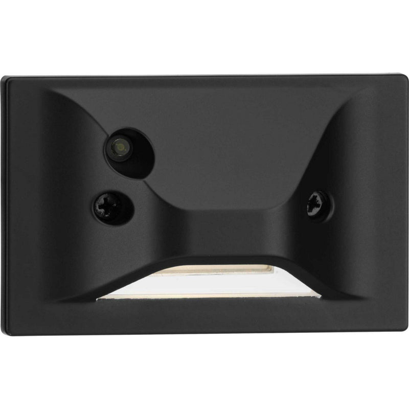 LED Vertical Outdoor Step Light Wall Sconce in Black