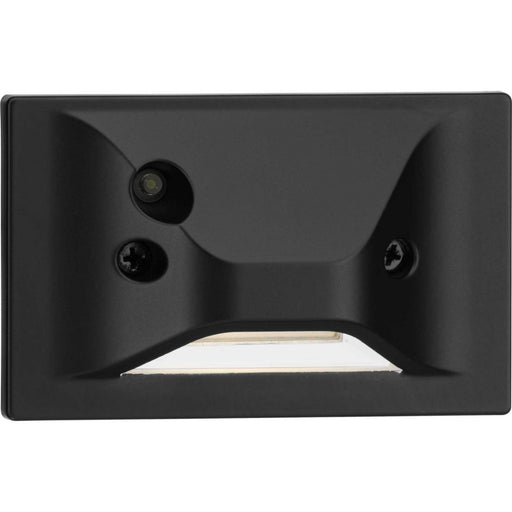 LED Vertical Outdoor Step Light Wall Sconce in Black