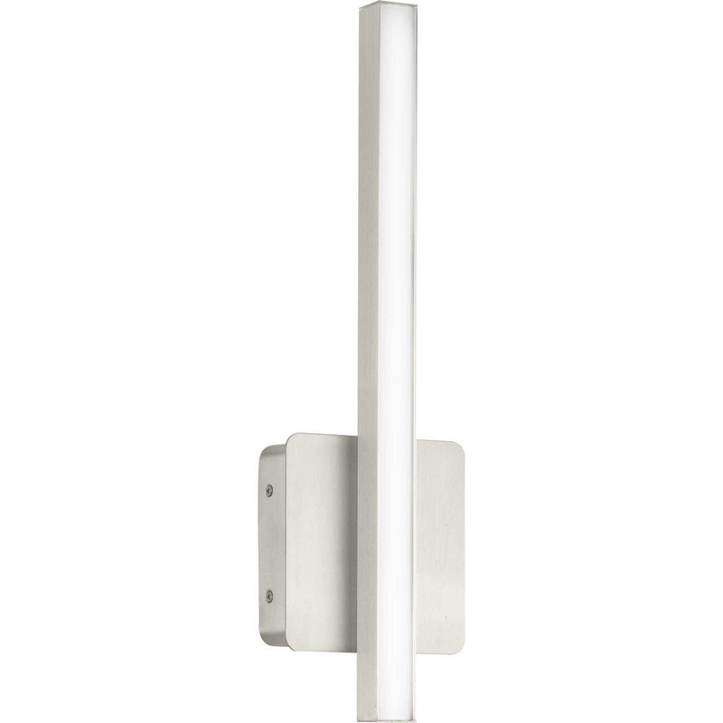 Phase 4 LED 16" Vertical Bath Vanity Light in Brushed Nickel