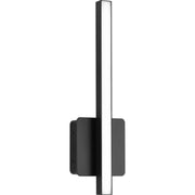 Phase 4 LED 16" Vertical Bath Vanity Light in Matte Black