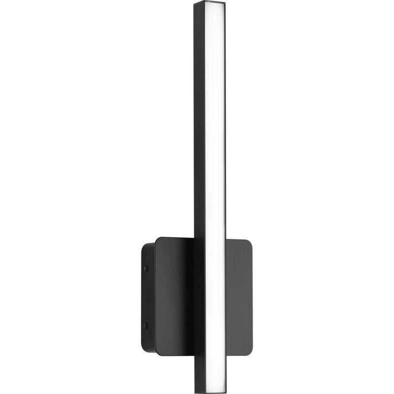 Phase 4 LED 16" Vertical Bath Vanity Light in Matte Black