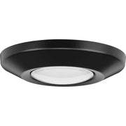 Intrinsic 7" LED Adjustable Eyeball Flush Mount in Black