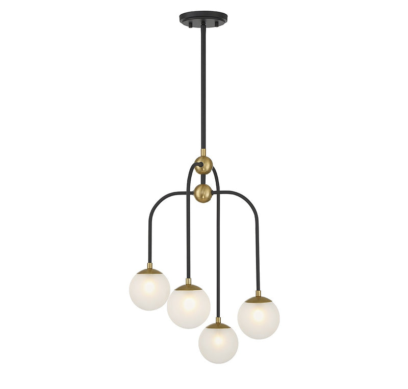 Couplet 4-Light Chandelier - Lamps Expo