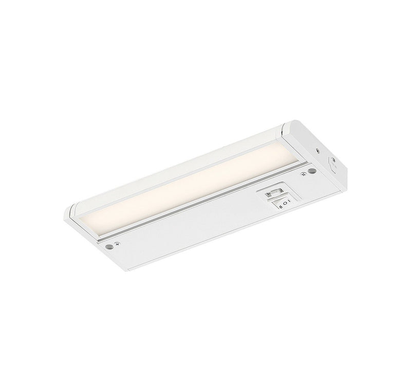 9" Color-Selectable LED Under Cabinet Light in White