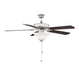 First Value 52" Ceiling Fan in Satin Nickel