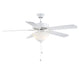 First Value 52" Ceiling Fan in White