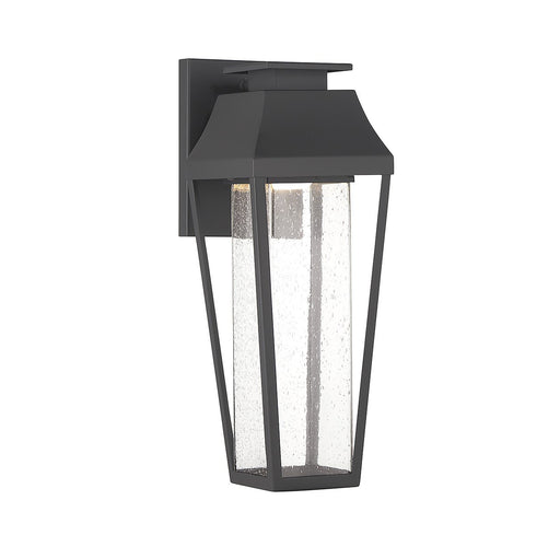 Brookline Small Outdoor Wall Lantern in Matte Black