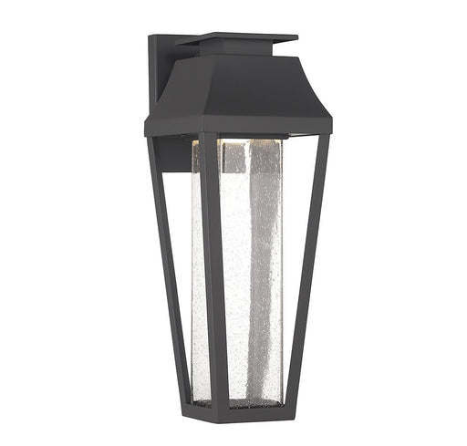 Brookline Medium Outdoor Wall Lantern in Matte Black
