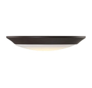 7.5" LED Disc Flush Mount in Bronze