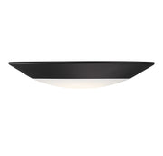 7.5" Color-Selectable LED Disc Flush Mount in Matte Black