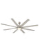 Bluffton 72" Ceiling Fan in Satin Nickel