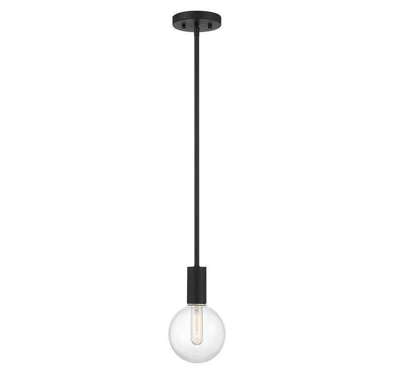 Wright Mini Pendant in Matte Black