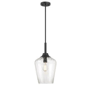 Carlton Pendant in Matte Black