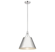 Willis Pendant in Polished Nickel