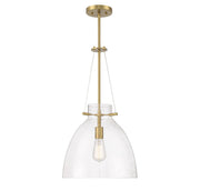 Foster Pendant in Warm Brass