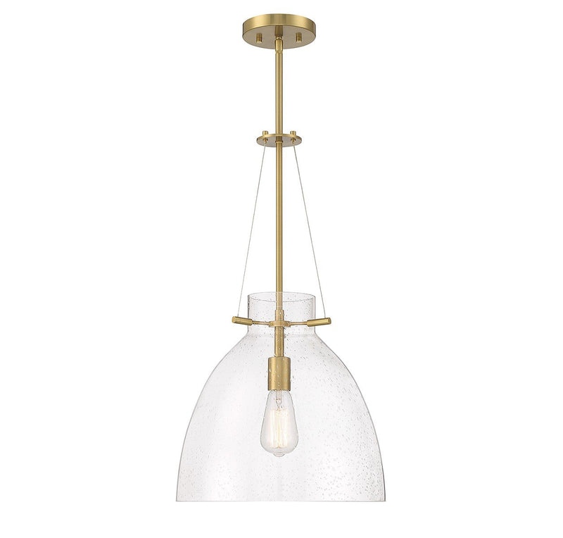 Foster Pendant in Warm Brass