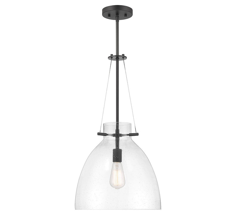 Foster Pendant in Matte Black