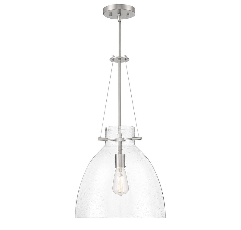 Foster Pendant in Satin Nickel