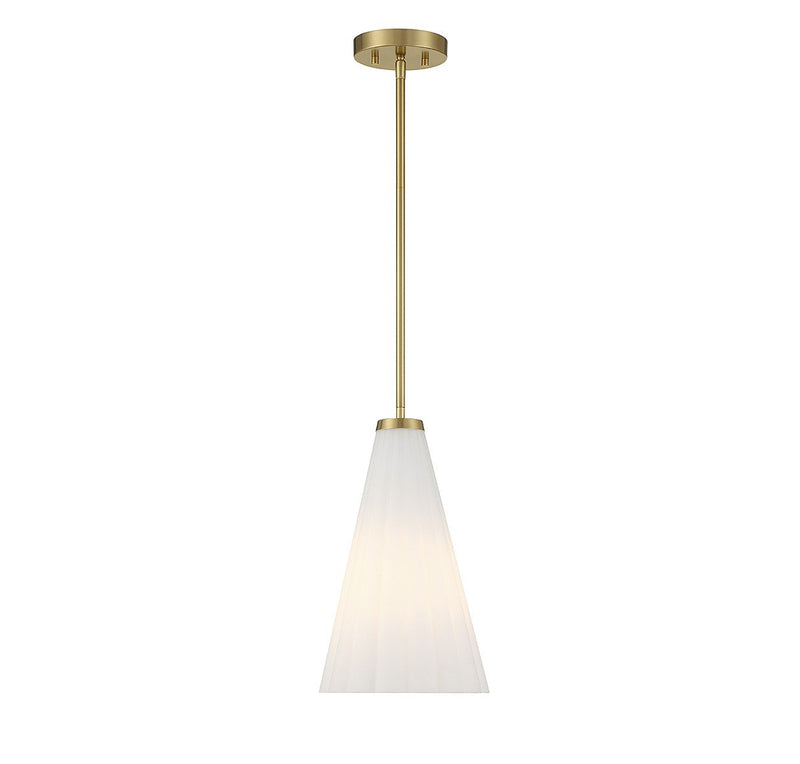 Bristol Mini Pendant in Warm Brass