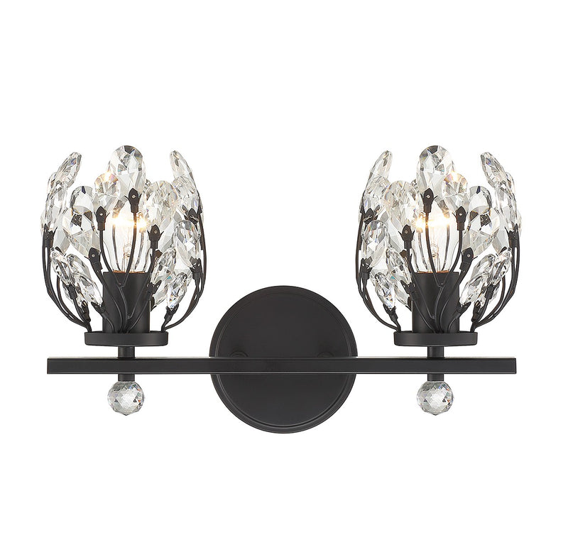 Moreno 2-Light Bathroom Vanity - Lamps Expo