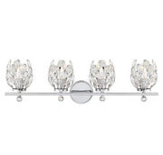 Moreno 4-Light Bath Vanity Light in Chrome