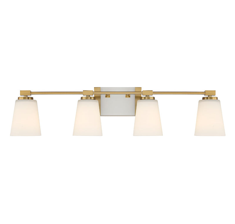 Darby 4-Light Bathroom Vanity - Lamps Expo