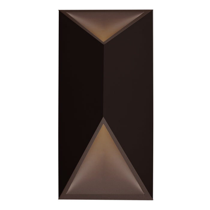 Indio LED Outdoor Wall Lantern in Bronze