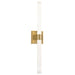 Rona LED Pendant in Brushed Gold