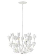 Flora 3-Light Pendant in Textured Plaster