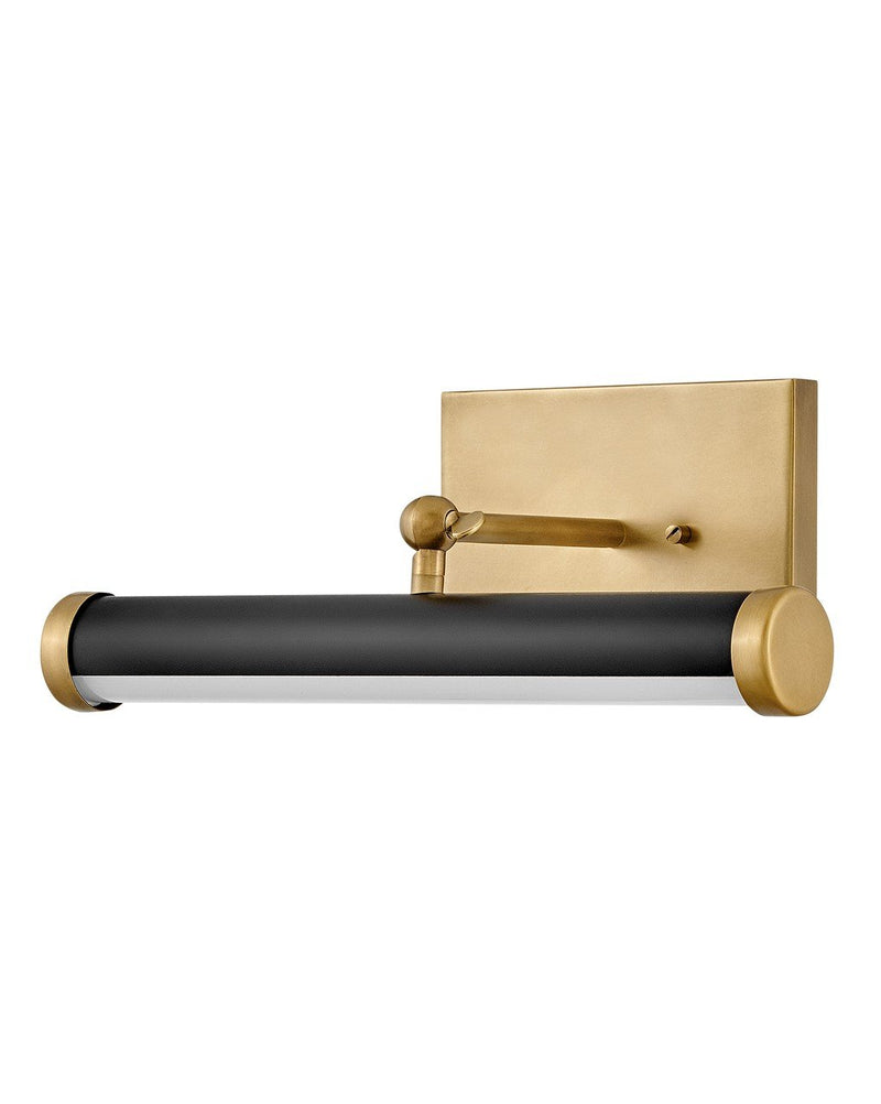 Regis Small Picture Light in Heritage Brass