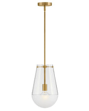 Beck Mini Pendant in Lacquered Brass