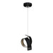 Riza Low Voltage Mini Pendant in Black - 161186-SKT-STND-10-GG0711 by Hubbardton Forge