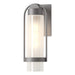 Alcove Small Outdoor Sconce in Coastal Burnished Steel - 302555-SKT-78-FD0741 by Hubbardton Forge