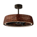 61012RADBZ - Tulum LED Fandelight in Dark Bronze by Maxim