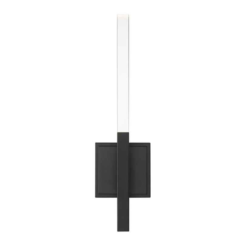 Benicio 2-Light 18" Wall Sconce in Matte Black