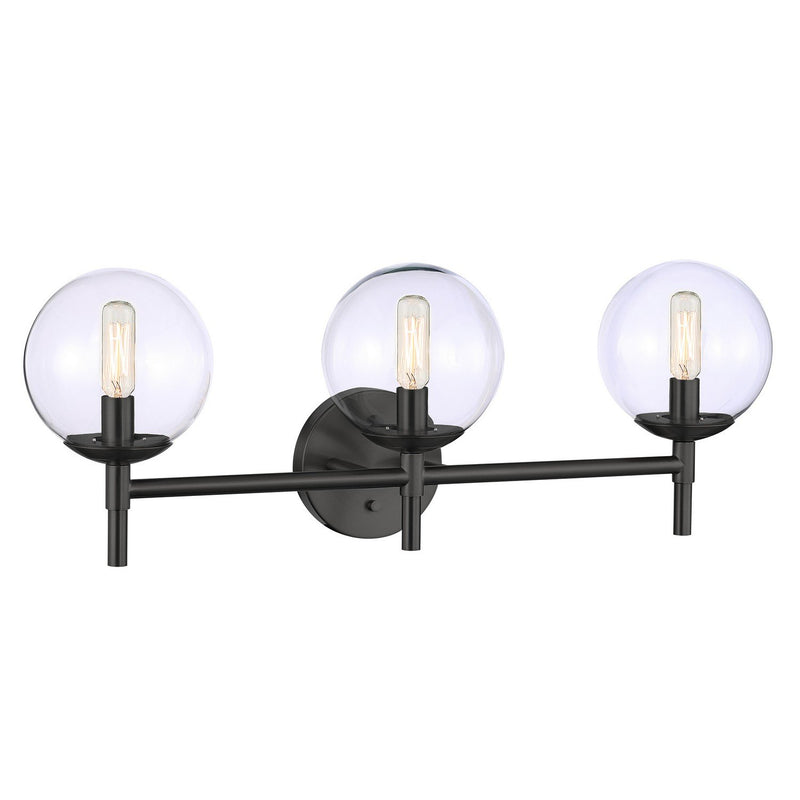 Auresa 3-Light Bath Vanity Light in Coal