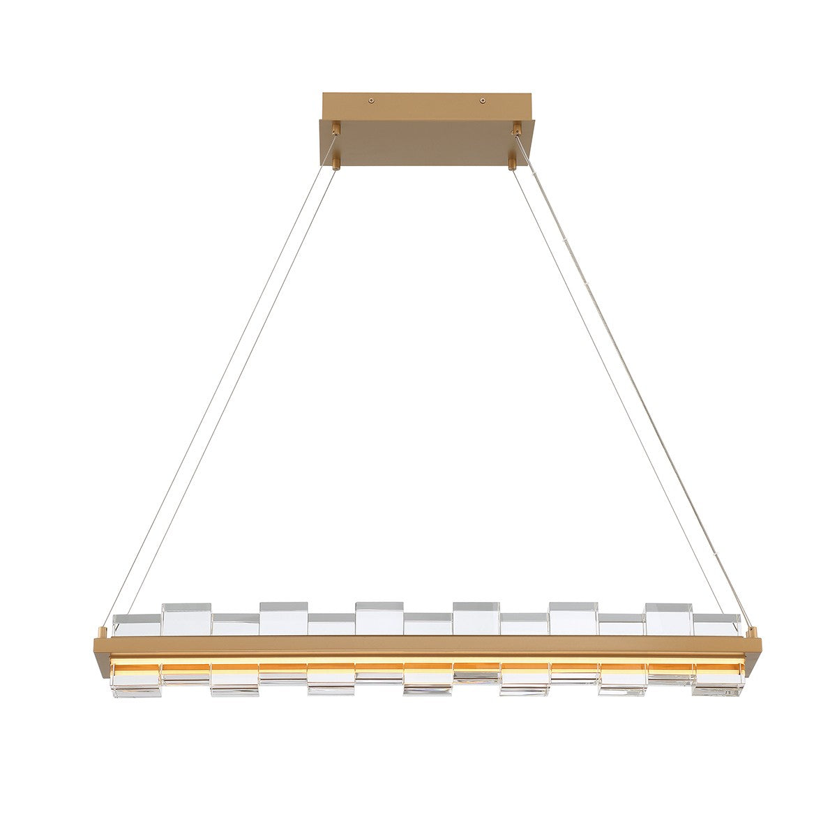 Bruco LED Island Chandelier in Gold