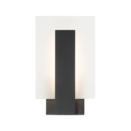 Carta 12" Outdoor Wall Sconce in Matte Black