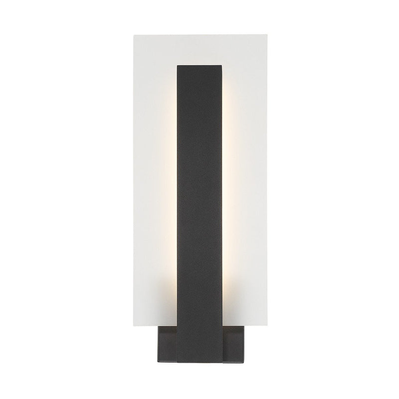 Carta 17.75" Outdoor Wall Sconce in Matte Black