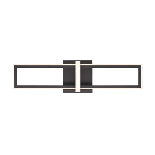Bordo 24" Outdoor Wall Sconce in Matte Black