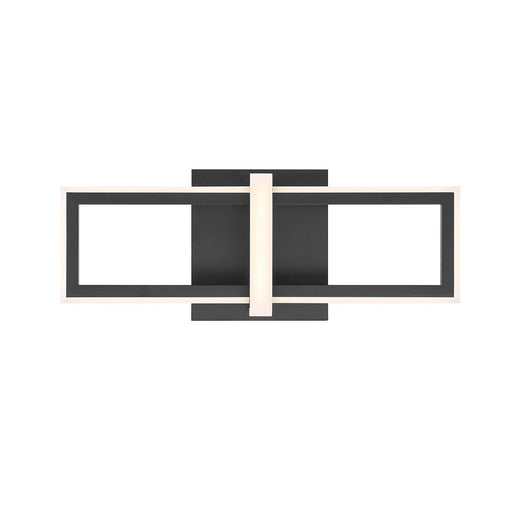 Bordo 16" Outdoor Wall Sconce in Matte Black