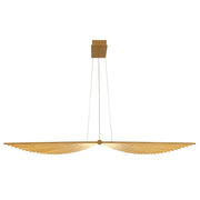 Seraph 59" Linear Pendant in Matte Gold