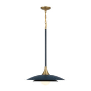 Welsh LED Pendant in Blue & Black
