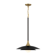 Welsh LED Pendant in Black