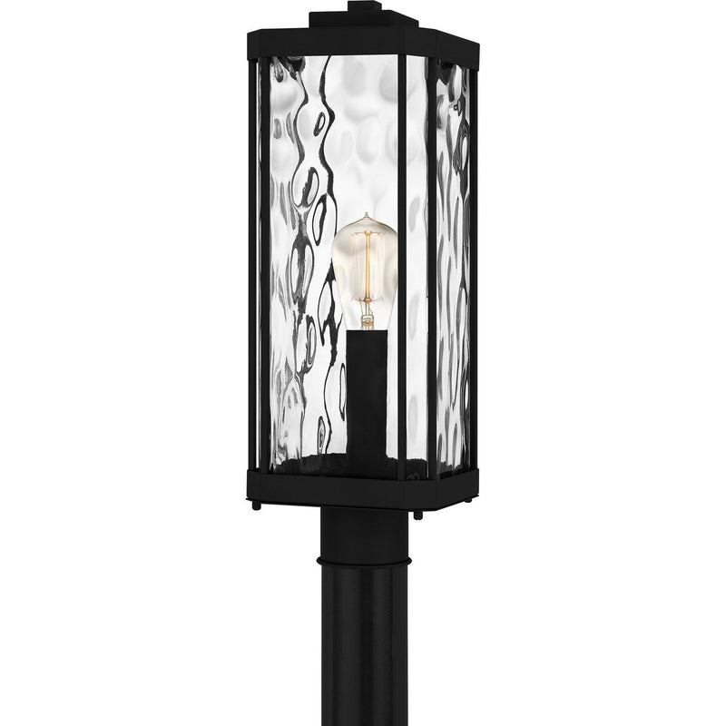 Balchier Outdoor Post Lantern in Matte Black