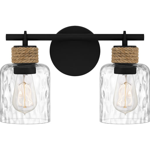 Baltic 2-Light Bath in Matte Black - Lamps Expo