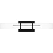 Gemini 22" Bath Vanity Light in Matte Black