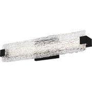 Winter 24" LED Bath Vanity Light in Matte Black