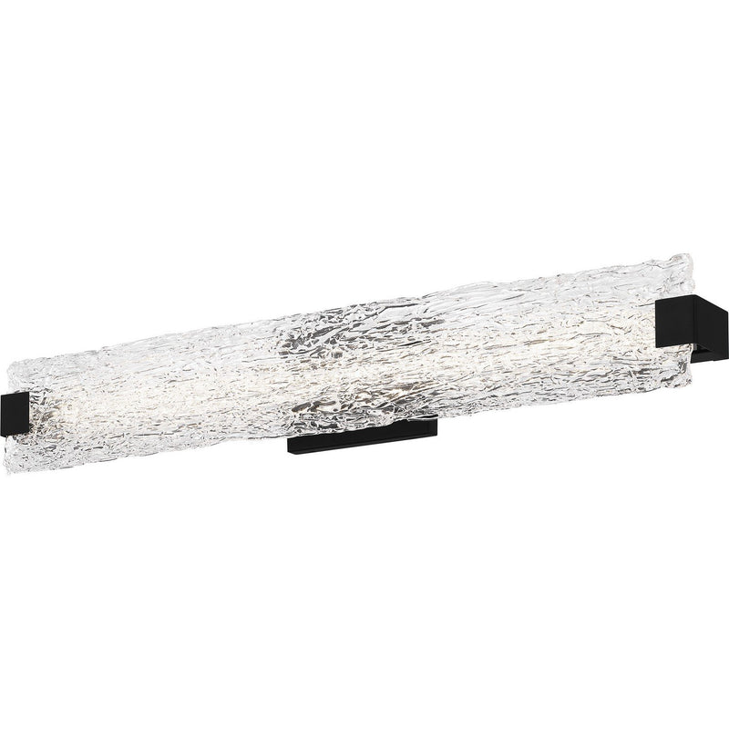 Winter 32" LED Bath Vanity Light in Matte Black