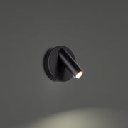 Aspire Swing Arm Wall Lamp in Black